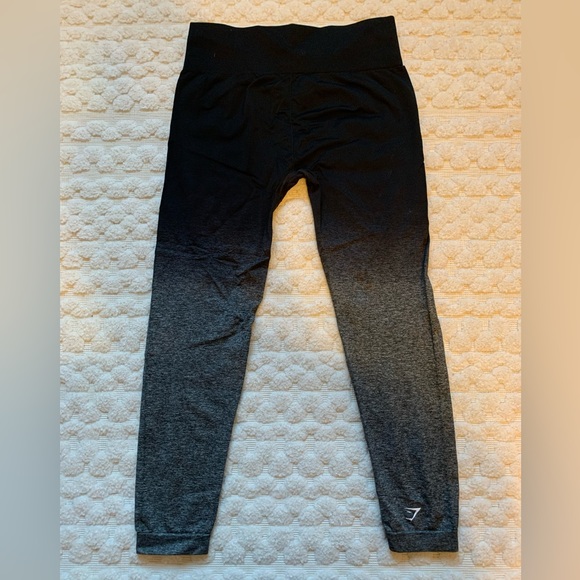 Gymshark ombré leggings, black/gray, size XL. - Picture 4 of 4